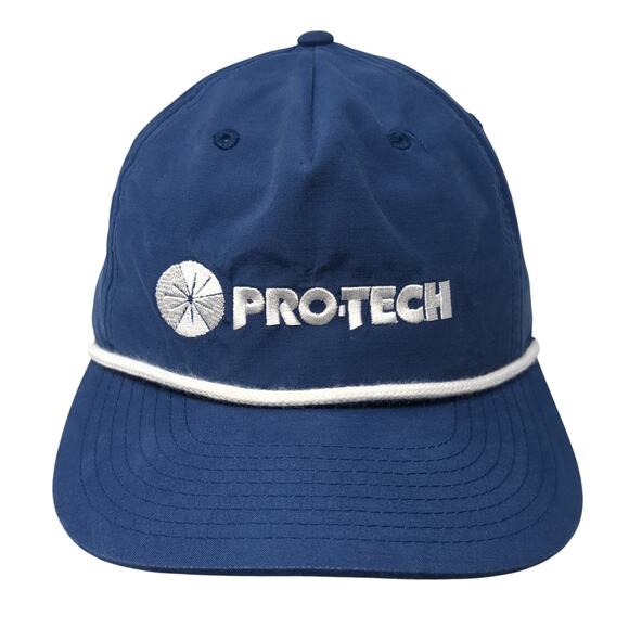 Pro-Tech Snapback Hat Blue One Size Adjustable Rope Richardson Outdoors - Picture 1 of 9